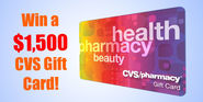 Win CVS Pharmacy $1,500 Gift Card for FREE