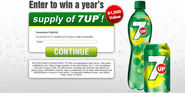 Get Free 7up For a Whole Year. Claim Today!!!