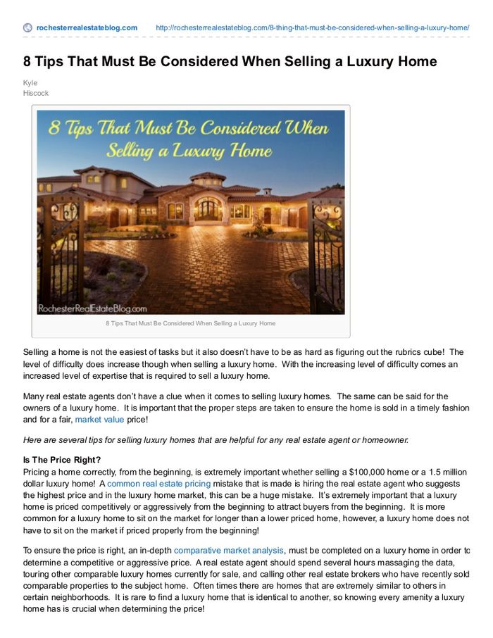 Top Real Estate SlideShare Presentations A Listly List