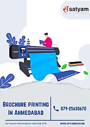 Brochure printing in ahmedabad