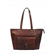 Brittany Travel Tote Bag – Walnut Brown