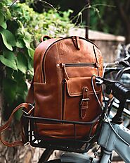 Quality Leather Backpack - Genuine Leather Backpack