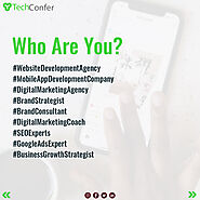Social media Marketing For Hashtags Strategy (Who Are You)-TechConfer Technologies
