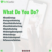 Social media Marketing For Hashtags Strategy(What Do You Do)-TechConfer Technologies