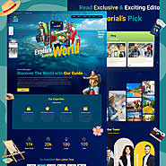 Travel Website Landing Page