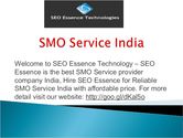 SMO Promotion Services in India at Affordable Price
