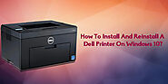 How To Install And Reinstall A Dell Printer On Windows 10