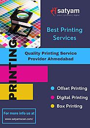 Quality printing service providers Ahmedabad