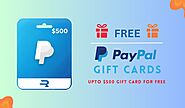 Get Free PayPal Gift Cards Of $500 From Our Giveaway - Geminey