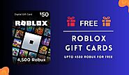 Get 45 Free Roblox Gift Cards (2024) From This Giveaway - Geminey