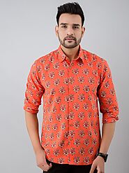 Pure Cotton Shirts for Mens - Feranoid