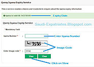 CHECK IQAMA EXPIRY DATE OR VALIDITY