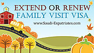 FAMILY VISIT VISA EXTENSION SAUDI ARABIA