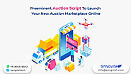 Preeminent Auction Script To Launch Your New Auction Marketplace Online