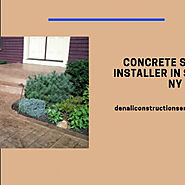 Concrete Staining Installer in Saratoga NY
