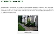Stamped Concrete Contractor in Albany NY