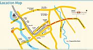 Actual Location Map - Eros Sampoornam Noida Extension Location