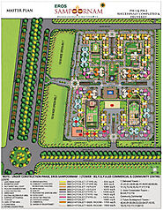 Actual Site Map|Eros Sampoornam Layout - Master Plan