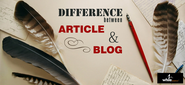 Difference between Article and Blog