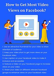 How to Get Most Video Views on Facebook?