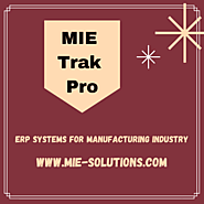 Manufacturing ERP Software Systems