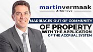 Marriage Out of Community of Property with Accrual
