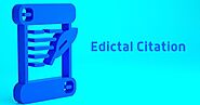 Edictal Citation Procedure