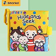 Washable Baby Crinkle Book "Hide and Seek" – smarkid.com