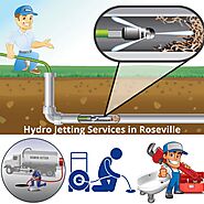 Professional Hydro Jetting Services in Roseville - Advanced Septic Service LLC