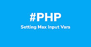 Php Max_execution_time