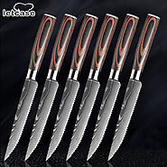High Carbon Stainless Steel Steak Knives Set-Letcase