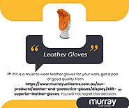 Leather Gloves - murrayuniforms.com.au