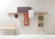 Zutik: new wall-mounted system from the French studio Alki