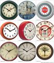 Large Retro Clocks - Vintage Kitchen Wall Clocks