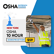 New York OSHA 10 Hour Construction Online Training