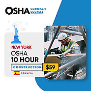 New York OSHA 10 Hour Construction (Spanish) Online Training