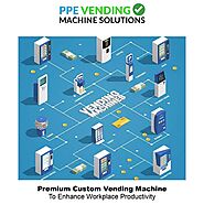Premium Custom Vending Machine to Enhance Workplace Productivity