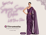 Sequins Saree Online