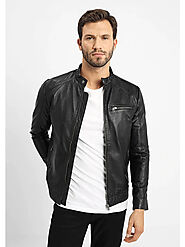 **Men's Leather Jackets Are Effortlessly Cool! **