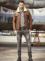 **What a Men's Shearling Jacket Says About the Wearer? **