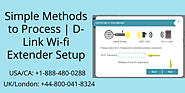 Quick & Simple Methods | D-Link Wi-fi Extender Setup