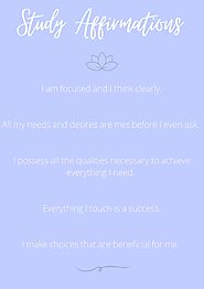 Positive Affirmations for Students