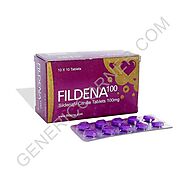 Purple Triangle Pill 100 | Sildenafil Citrate | Buy Fildena Online - GC