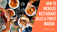 How to increase restaurant sales and profit margin - Finsprout.com
