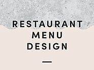 110 Restaurant Menu Design ideas in 2021 | restaurant menu design, menu design, menu restaurant