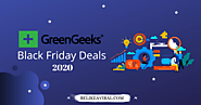 [LIVE NOW] GreenGeeks Black Friday Deals 2020 - Upto 75% OFF.