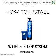 How to Install a Water Softener?