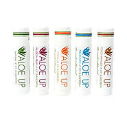 Website at https://aloeup.com/collections/travel-sunscreen/products/white-spf-lip-balm