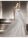 Perfect Chapel Train Zipper Sheath/Column Tulle Bridal Luxury Wedding Dress