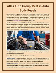 PPT - Atlas Auto Group: Best in Auto Body Repair - Collision repair shop